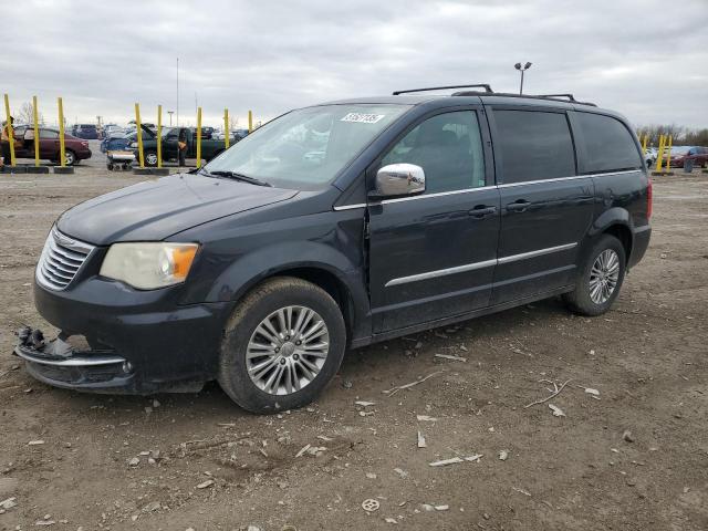 2C4RC1CG7ER107220 - 2014 CHRYSLER TOWN & COU TOURING L GRAY photo 1