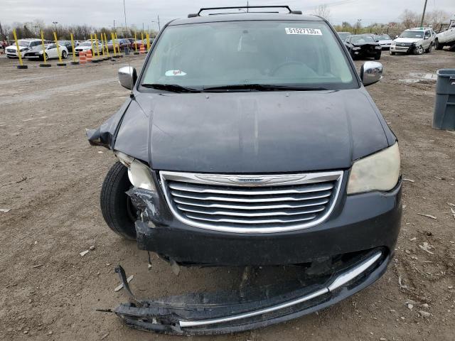 2C4RC1CG7ER107220 - 2014 CHRYSLER TOWN & COU TOURING L GRAY photo 5