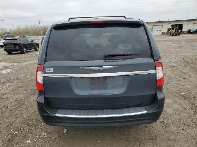2C4RC1CG7ER107220 - 2014 CHRYSLER TOWN & COU TOURING L GRAY photo 6