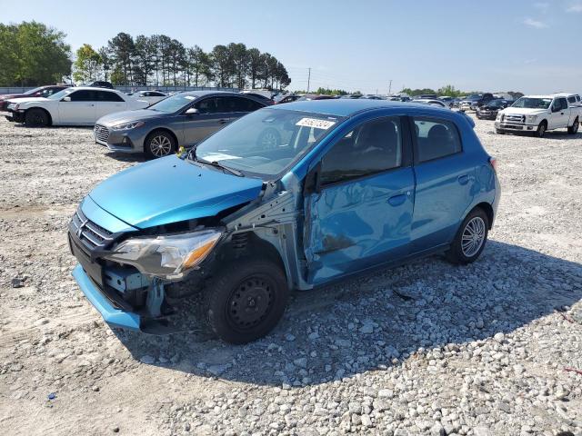 ML32AUHJ6MH003246 - 2021 MITSUBISHI MIRAGE ES BLUE photo 1