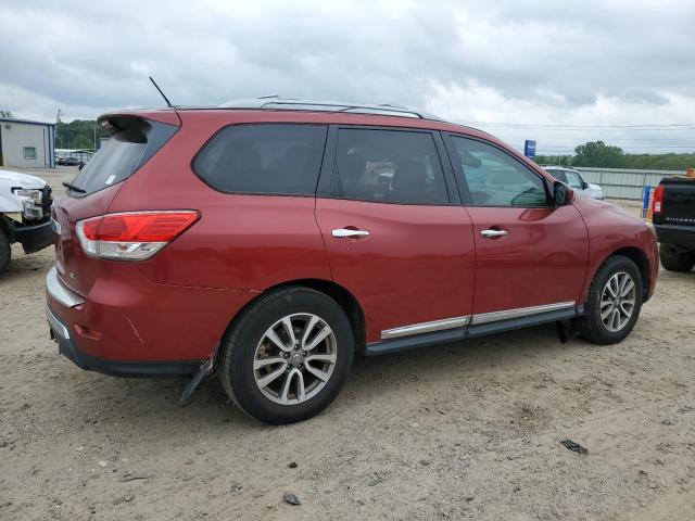 5N1AR2MN8EC683613 - 2014 NISSAN PATHFINDER S MAROON photo 3