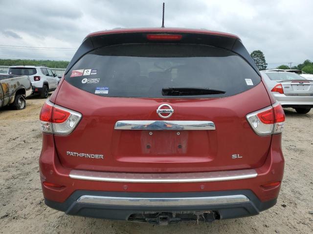 5N1AR2MN8EC683613 - 2014 NISSAN PATHFINDER S MAROON photo 6