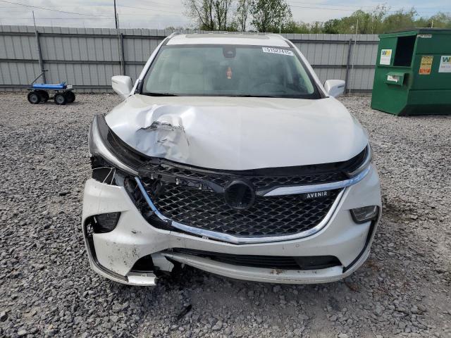 5GAERDKW1NJ102821 - 2022 BUICK ENCLAVE AVENIR WHITE photo 5