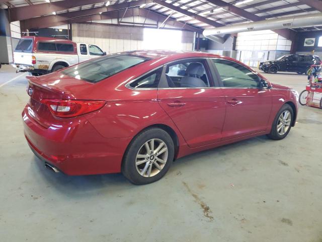 5NPE24AFXHH526905 - 2017 HYUNDAI SONATA SE RED photo 3