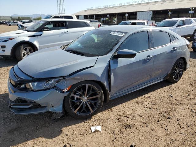 SHHFK7H47LU213858 - 2020 HONDA CIVIC SPORT 青色 照片 1