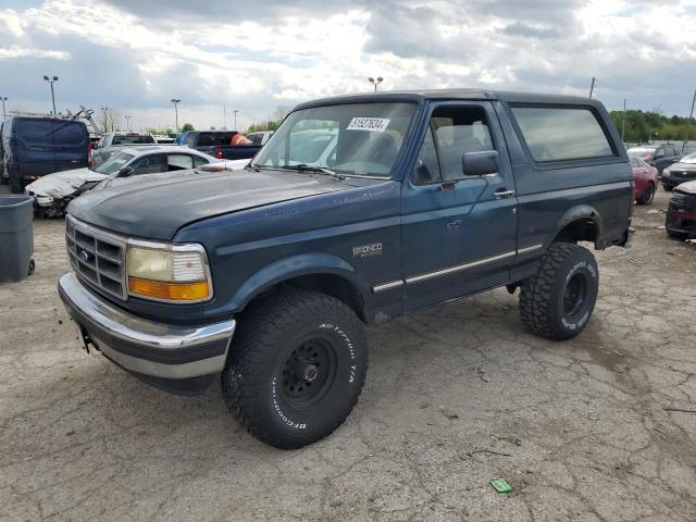 1FMEU15H4SLB26700 - 1995 FORD BRONCO U100 GREEN photo 1