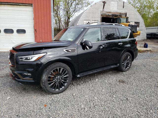 JN8AZ2AE4M9267051 - 2021 INFINITI QX80 LUXE BLACK photo 1