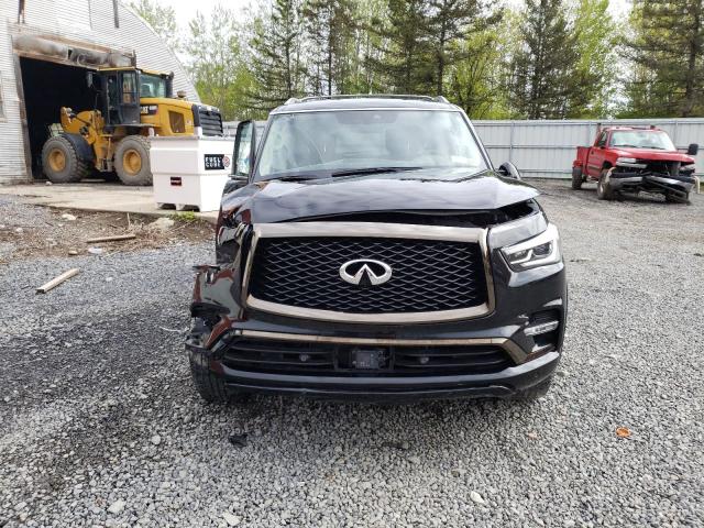 JN8AZ2AE4M9267051 - 2021 INFINITI QX80 LUXE BLACK photo 5