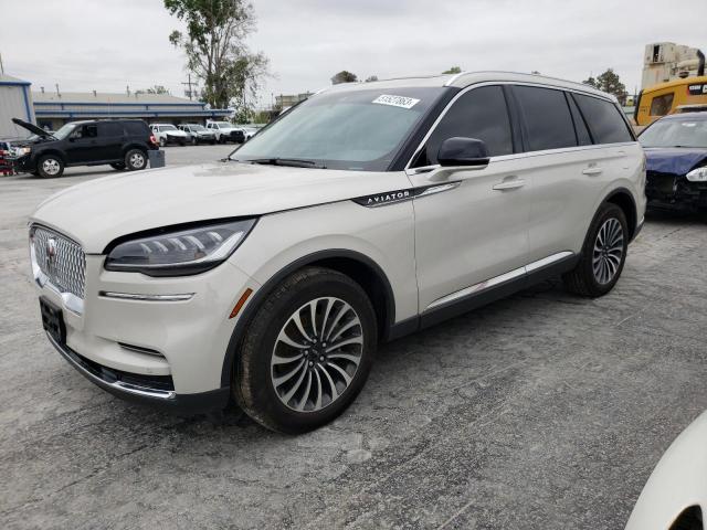 5LM5J6WC8PGL05859 - 2023 LINCOLN AVIATOR 奶油色 照片 1