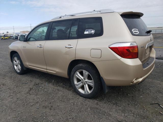 JTEES42A482034824 - 2008 TOYOTA HIGHLANDER LIMITED GOLD photo 2