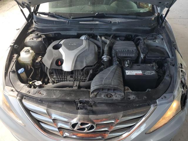 5NPEC4AB1BH181619 - 2011 HYUNDAI SONATA SE SILVER photo 11