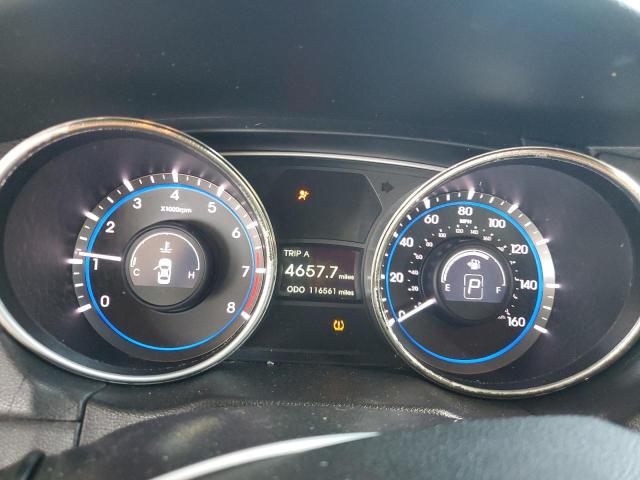 5NPEC4AB1BH181619 - 2011 HYUNDAI SONATA SE SILVER photo 9