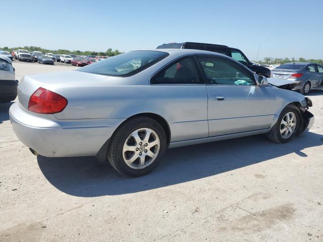 19UYA42402A003437 - 2002 ACURA 3.2CL SILVER photo 3