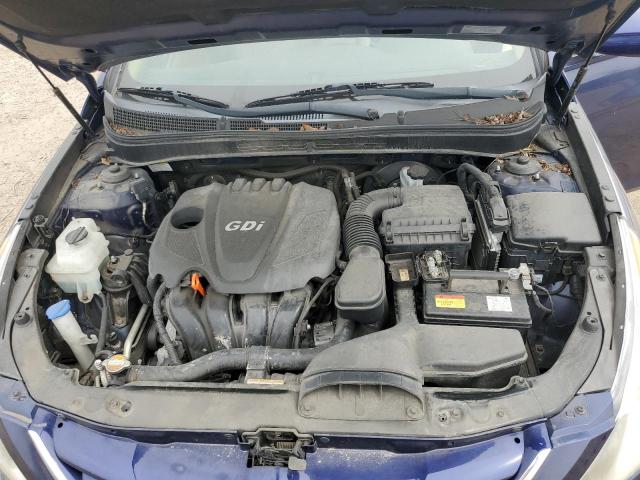 5NPEB4AC2BH152142 - 2011 HYUNDAI SONATA GLS BLUE photo 11