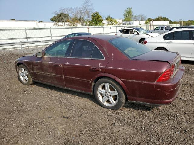 1LNHM86S01Y664196 - 2001 LINCOLN LS 勃艮第红 照片 2
