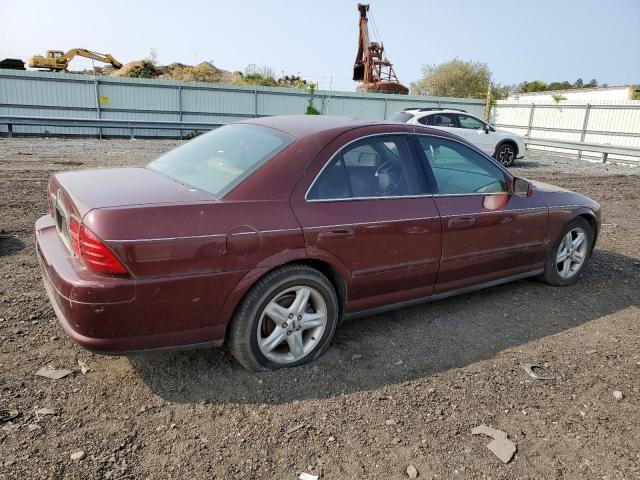 1LNHM86S01Y664196 - 2001 LINCOLN LS 勃艮第红 照片 3