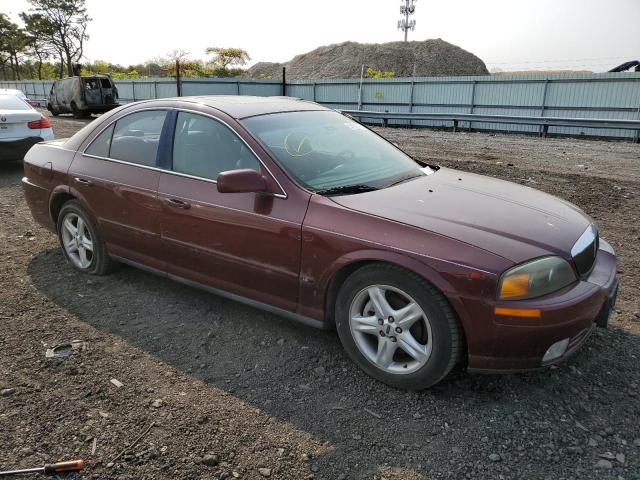1LNHM86S01Y664196 - 2001 LINCOLN LS 勃艮第红 照片 4