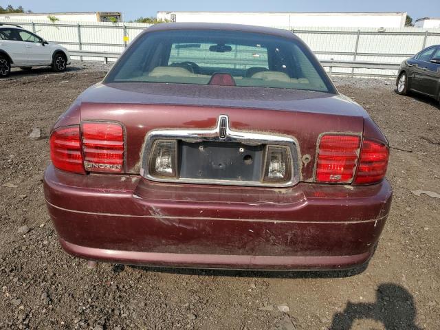 1LNHM86S01Y664196 - 2001 LINCOLN LS 勃艮第红 照片 6