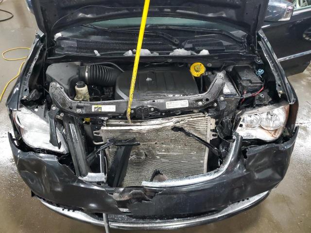 2C4RC1CG7FR583839 - 2015 CHRYSLER TOWN & COU TOURING L BLACK photo 12