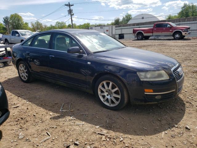 WAUAH74FX6N099262 - 2006 AUDI A6 3.2 BLUE photo 4