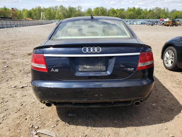 WAUAH74FX6N099262 - 2006 AUDI A6 3.2 BLUE photo 6