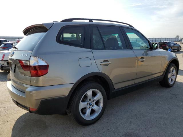 WBXPC93438WJ06270 - 2008 BMW X3 3.0SI TAN photo 3