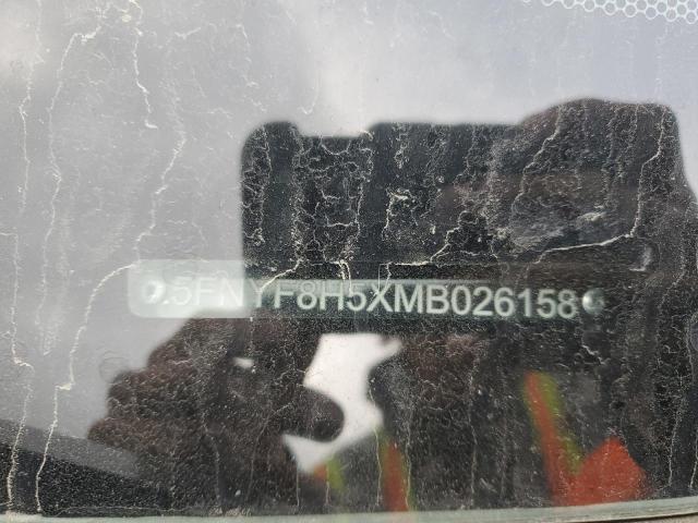 5FNYF8H5XMB026158 - 2021 HONDA PASSPORT EXL Gümüş fotoğraf 12