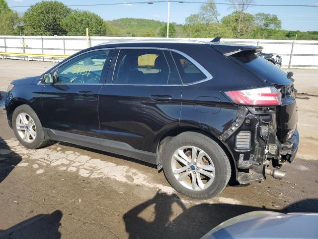 2FMPK4J94KBB77225 - 2019 FORD EDGE SEL BLACK photo 2