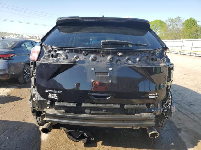 2FMPK4J94KBB77225 - 2019 FORD EDGE SEL BLACK photo 6