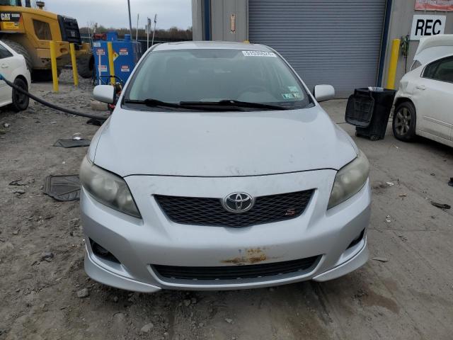 2T1BU40E89C063348 - 2009 TOYOTA COROLLA BASE SILVER photo 5