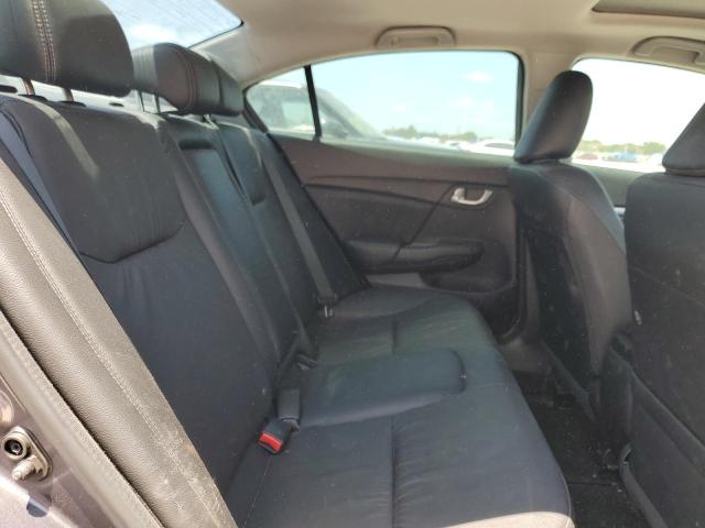 19XFB2F96EE049417 - 2014 HONDA CIVIC EXL გრაფიტი ფოტო 10
