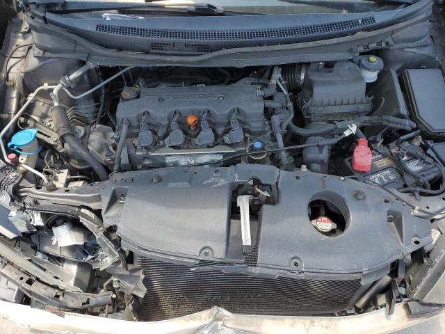 19XFB2F96EE049417 - 2014 HONDA CIVIC EXL გრაფიტი ფოტო 11