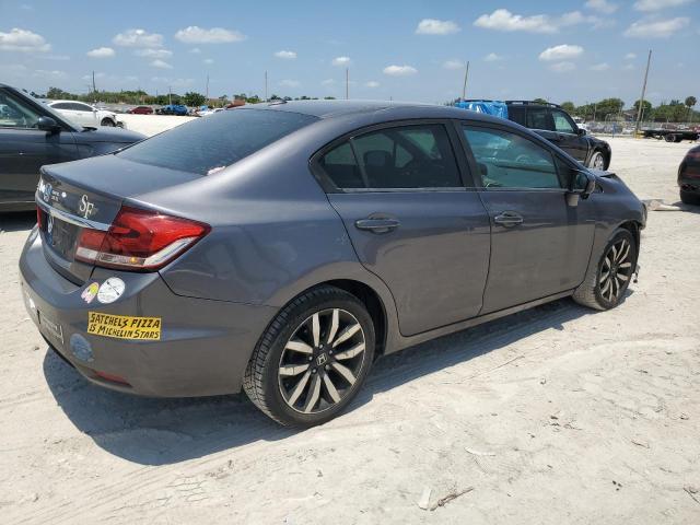 19XFB2F96EE049417 - 2014 HONDA CIVIC EXL გრაფიტი ფოტო 3