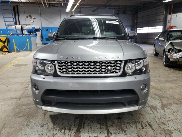 SALSP2E4XDA782313 - 2013 LAND ROVER RANGE ROVE AUTOBIOGRAPHY GRAY photo 5