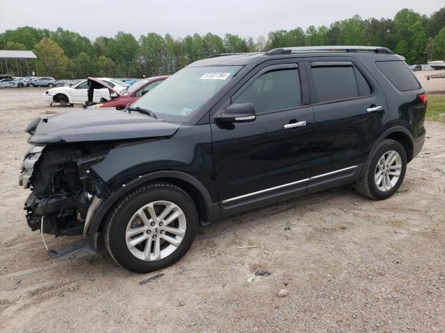 1FM5K7D80EGA58368 - 2014 FORD EXPLORER XLT BLACK photo 1