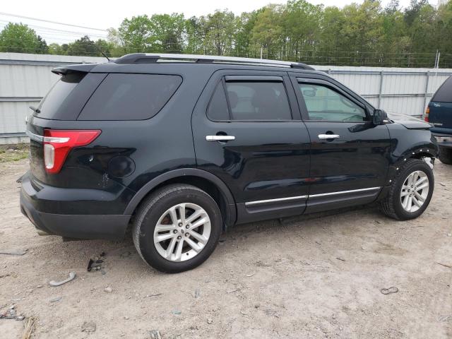 1FM5K7D80EGA58368 - 2014 FORD EXPLORER XLT BLACK photo 3