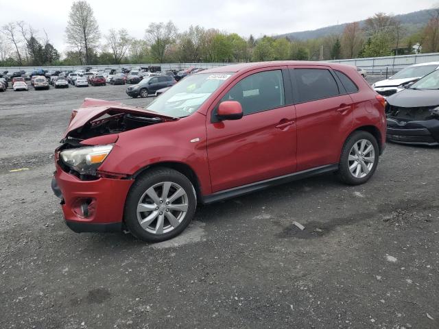 4A4AR3AW0FE059973 - 2015 MITSUBISHI OUTLANDER ES RED photo 1