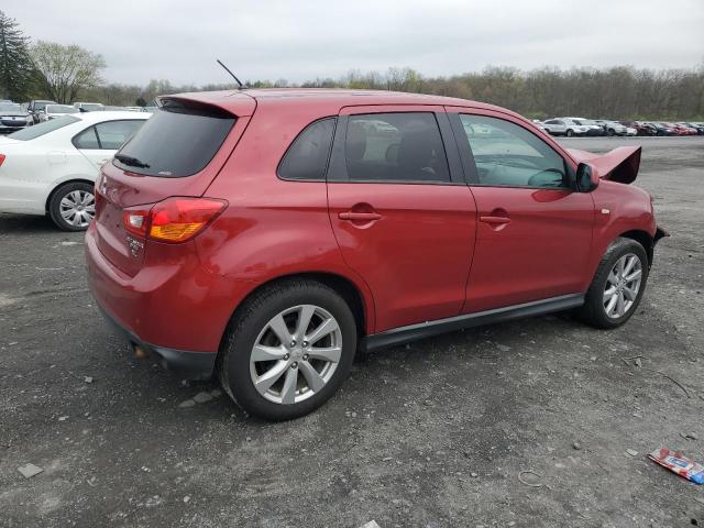 4A4AR3AW0FE059973 - 2015 MITSUBISHI OUTLANDER ES RED photo 3