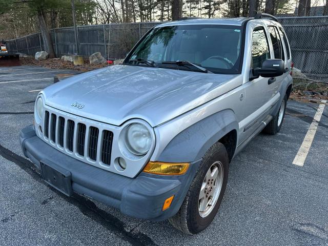 1J4GL48K57W588532 - 2007 JEEP LIBERTY SPORT SILVER photo 2