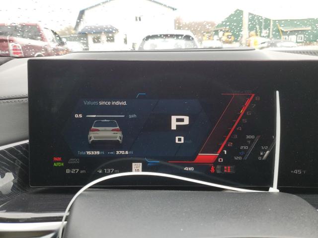 5YM13ET09R9R43119 - 2024 BMW X5 M COMPETITION WHITE photo 9