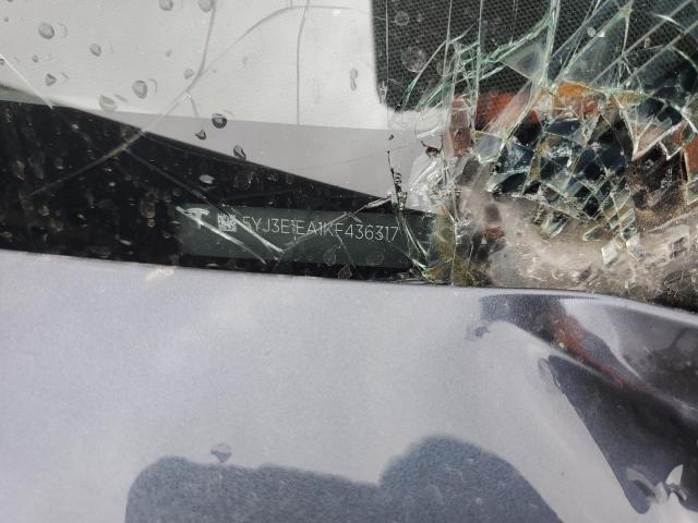 5YJ3E1EA1KF436317 - 2019 TESLA MODEL 3 Graphit Foto 12