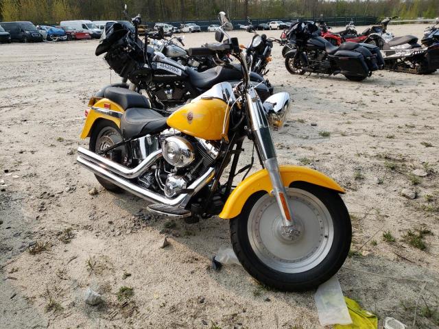 1HD1BXB181Y078511 - 2001 HARLEY-DAVIDSON FLSTFI YELLOW photo 1