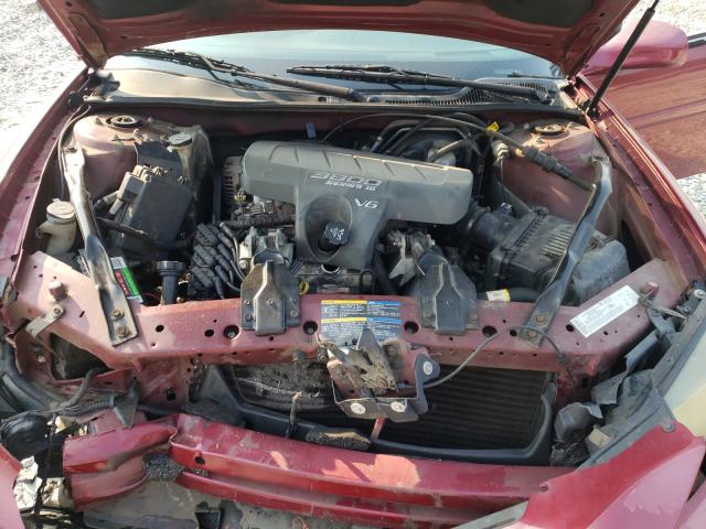2G2WP522151260621 - 2005 PONTIAC GRAND PRIX 勃艮第红 照片 7