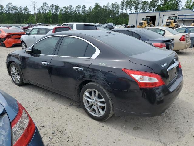 1N4AA5AP6AC832426 - 2010 NISSAN MAXIMA S BLACK photo 2