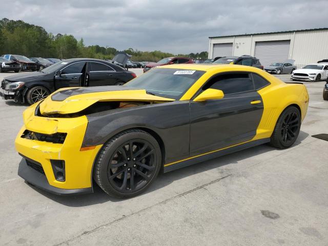 2G1FL1EP1D9800033 - 2013 CHEVROLET CAMARO ZL1 YELLOW photo 1