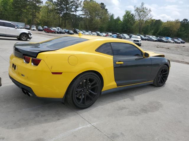 2G1FL1EP1D9800033 - 2013 CHEVROLET CAMARO ZL1 YELLOW photo 3