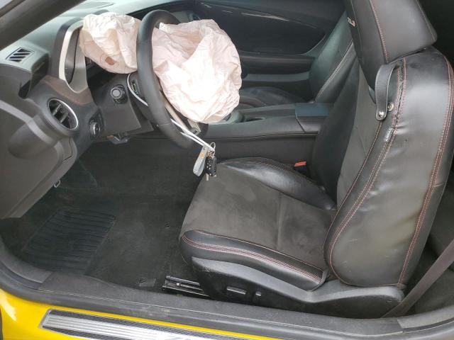 2G1FL1EP1D9800033 - 2013 CHEVROLET CAMARO ZL1 YELLOW photo 7