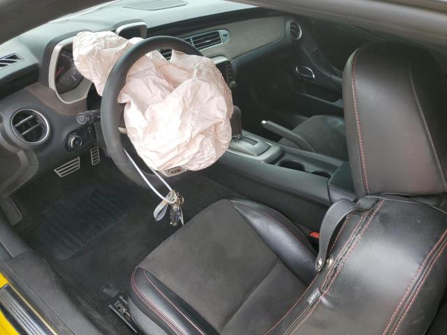 2G1FL1EP1D9800033 - 2013 CHEVROLET CAMARO ZL1 YELLOW photo 8