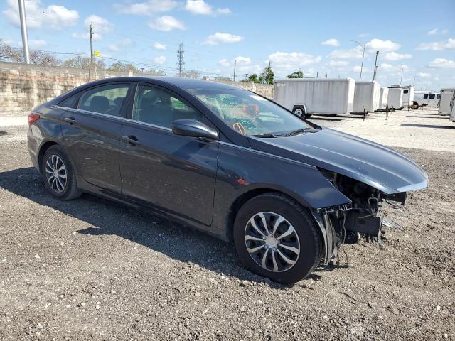 5NPEB4AC0CH470486 - 2012 HYUNDAI SONATA GLS BLUE photo 4