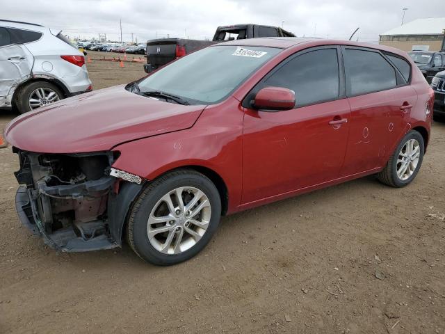 KNAFU5A22B5324324 - 2011 KIA FORTE EX RED photo 1